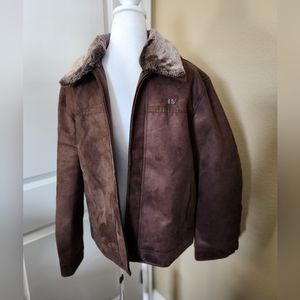 Men's NEW NWT BV Jacket with Fur Size Medium
